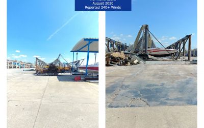 08/26/2020 | Bowtie Marina, withstood Hurricane Laura's reported winds 240+ | Lake Charles LA  70601